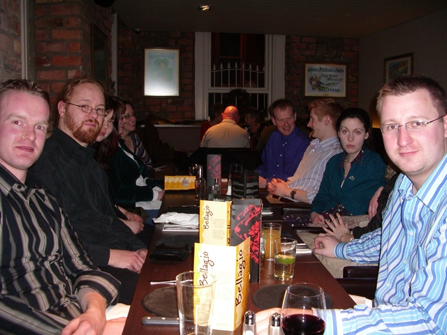 Dewart, Me, Kathy, Jennifer, Cheryl, Ian, Jon S, Beth + Darwin