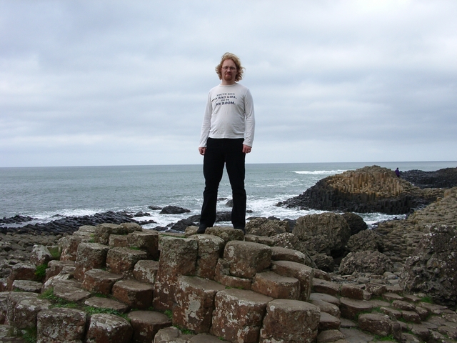 Me on the Giant's Causeway