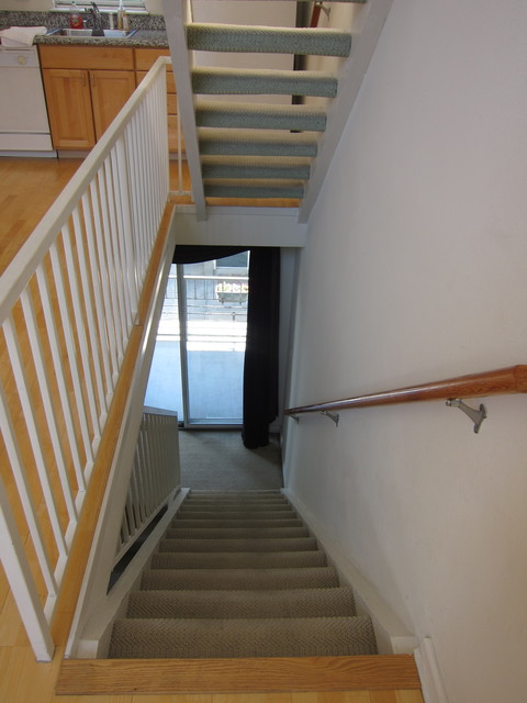Stairs down to 2nd floor