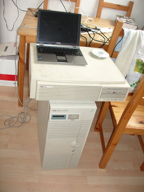 HP C110 + HP D390