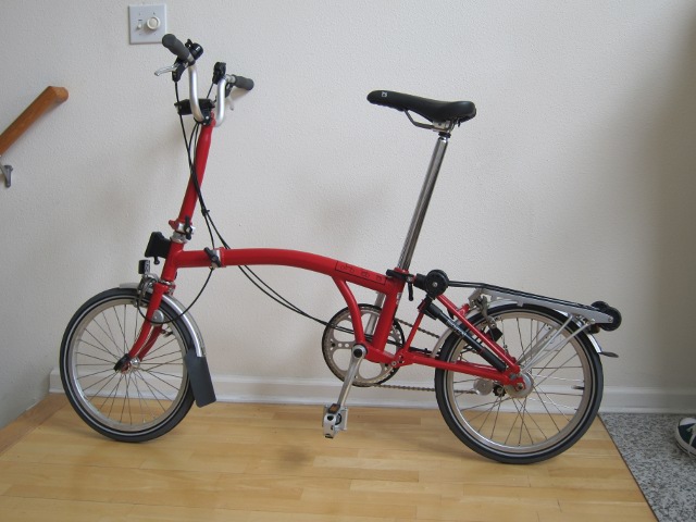 Red Brompton M3R