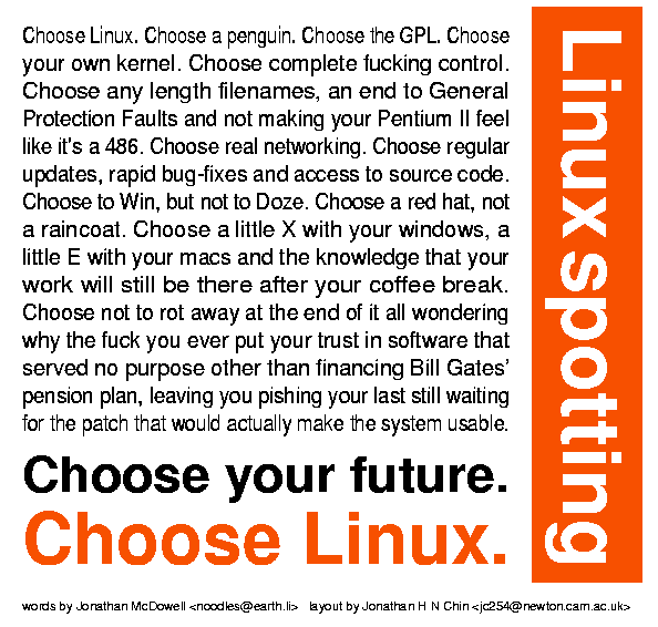 [Linuxspotting picture]