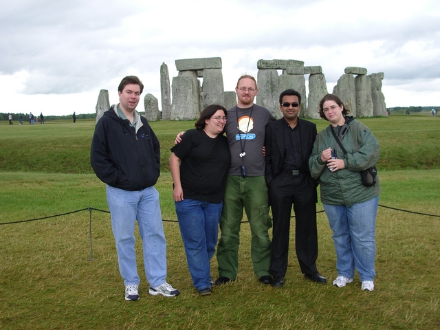 Steve, Nattie, Me, Vivek + Patty